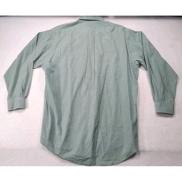 Polo Ralph Lauren Men's Yarmouth Cotton Pony Pocket Shirt Green Squares 15.5 34 - Picture 9 of 9